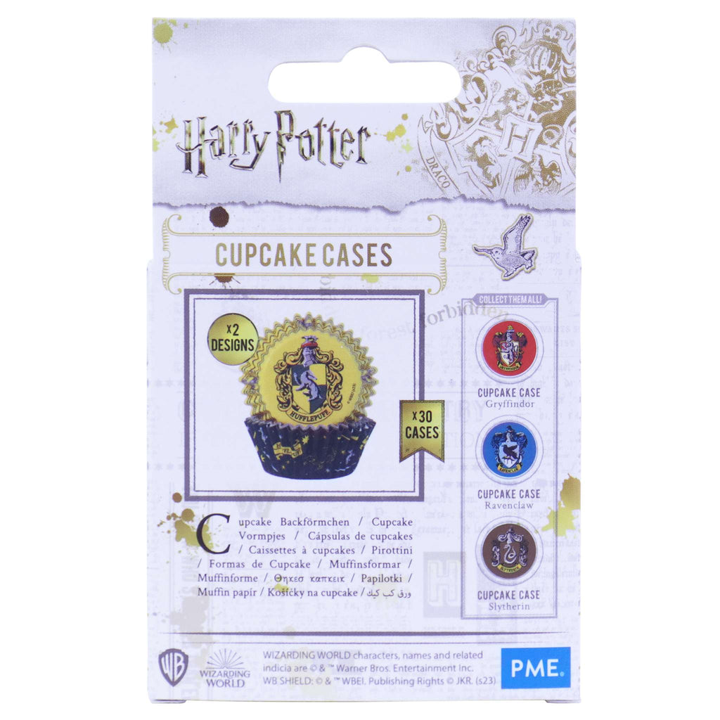 Harry Potter Caissettes à cupcakes en Aluminium, 30 pièces, Poufsouffle