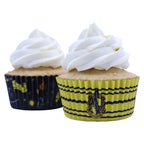 Harry Potter Caissettes à cupcakes en Aluminium, 30 pièces, Poufsouffle