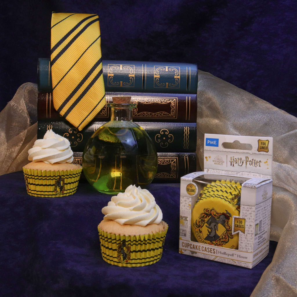 Harry Potter Caissettes à cupcakes en Aluminium, 30 pièces, Poufsouffle