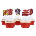 Harry Potter Taarttoppers, 15 stuks, Gryffindor