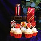 Harry Potter Taarttoppers, 15 stuks, Gryffindor