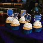 Harry Potter Taarttoppers, 15 stuks, Ravenclaw