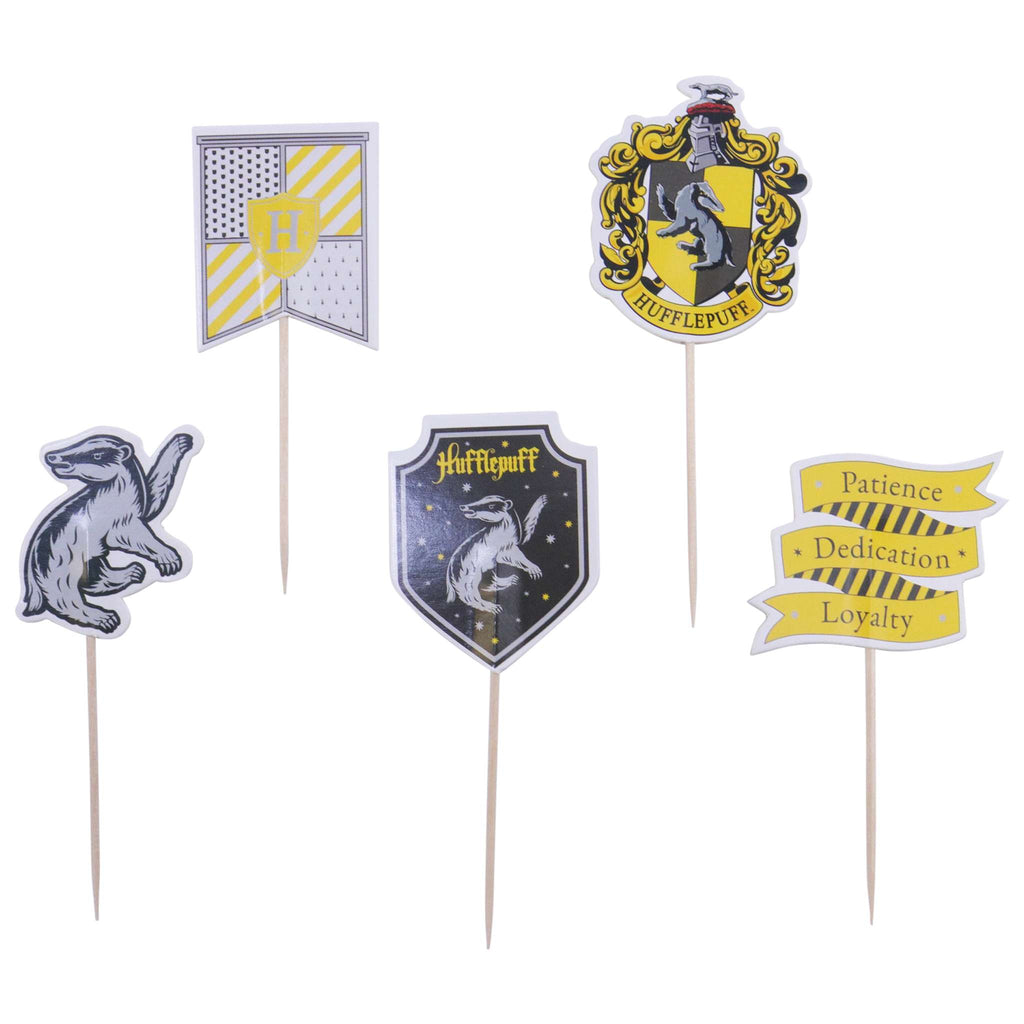 Harry Potter Taarttoppers, 15 stuks, Hufflepuff