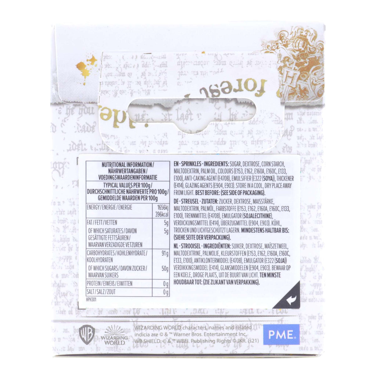 Gryffindor House Sprinkle Mix  (60g / 2.1oz)