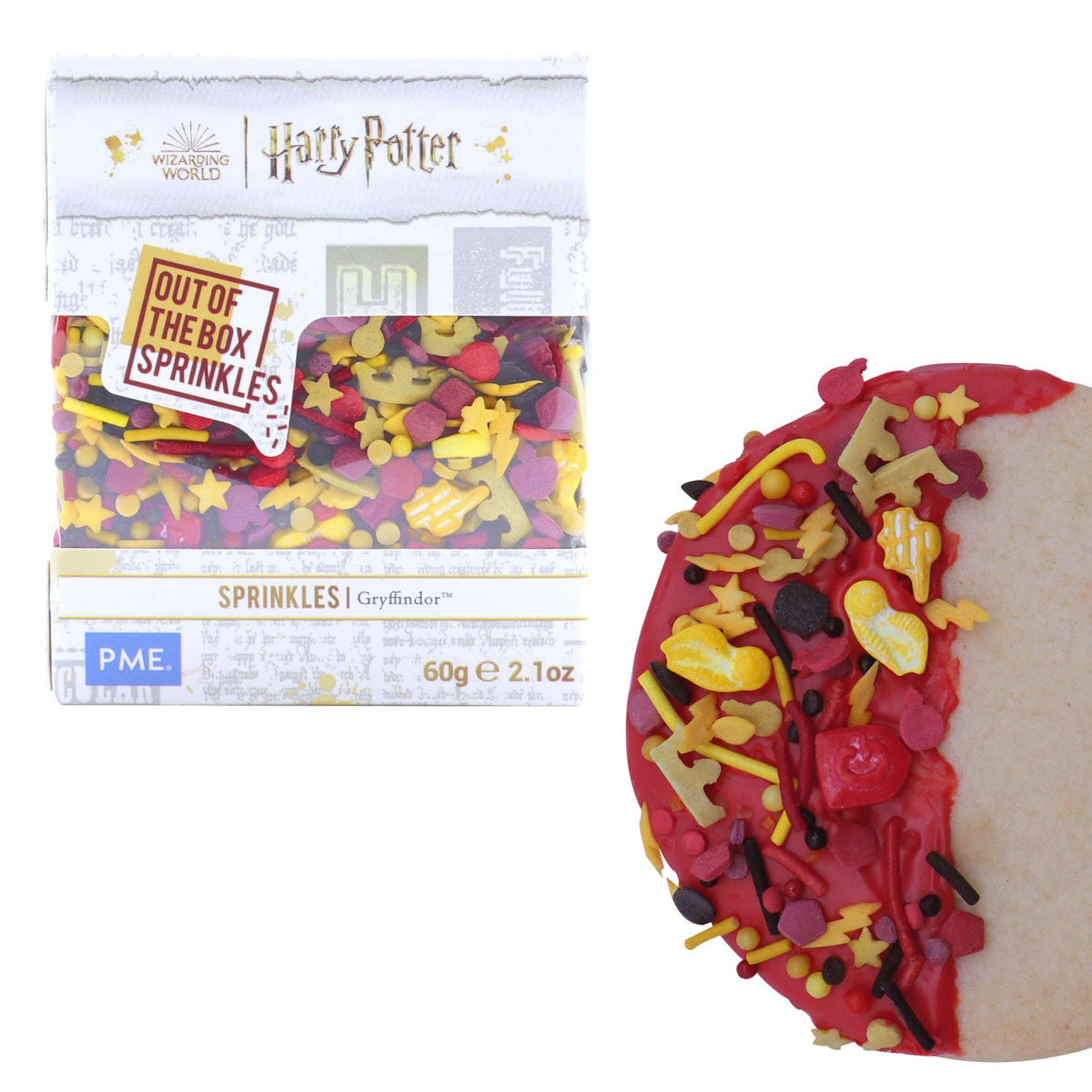 Gryffindor House Sprinkle Mix  (60g / 2.1oz)
