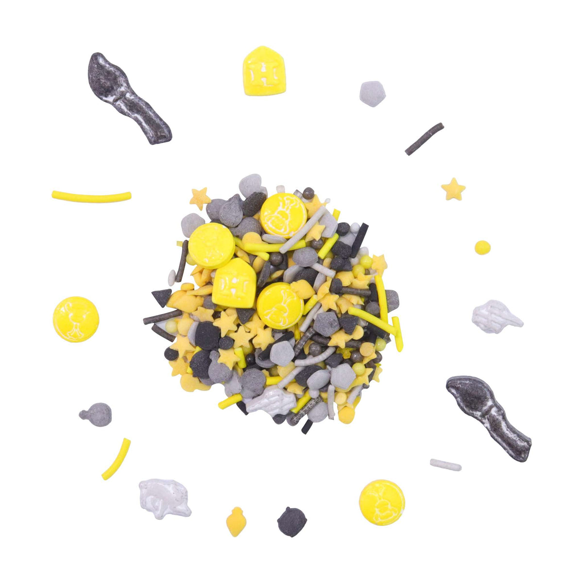 Hufflepuff House Sprinkle Mix  (60g / 2.1oz)