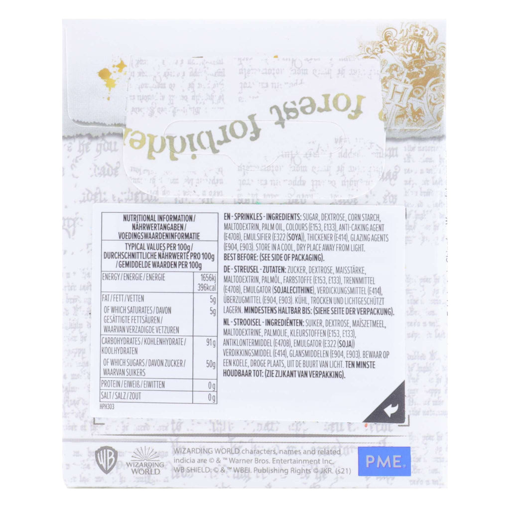 Harry Potter Mezcla de Sprinkles de 60g, Ravenclaw