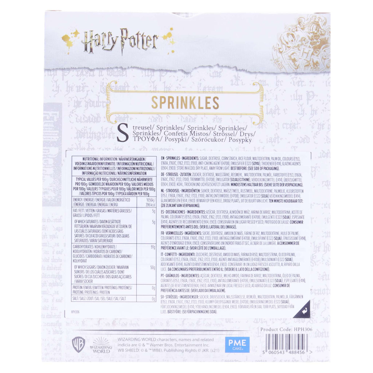 Houses Sprinkle Mixes  Pk/4  (240g / 8.4oz)