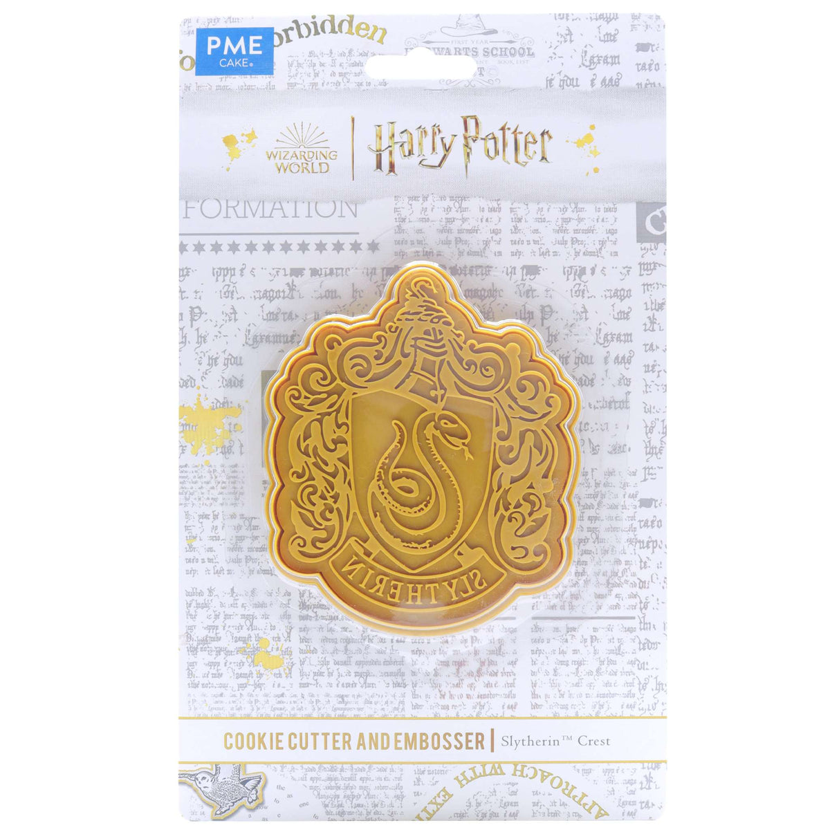 Slytherin Crest Cookie Cutter & Embosser