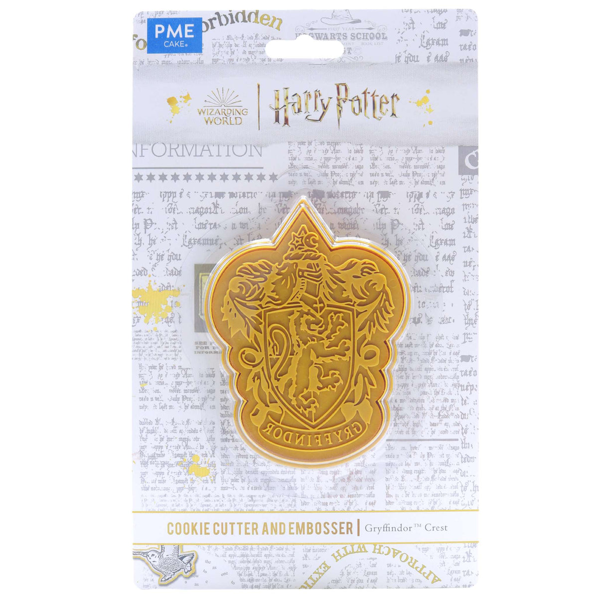 Gryffindor Crest Cookie Cutter & Embosser
