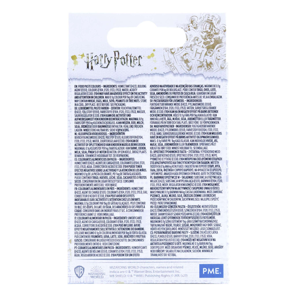 Hogwarts Houses Paste Colours Kit Set Of 6 (60g)