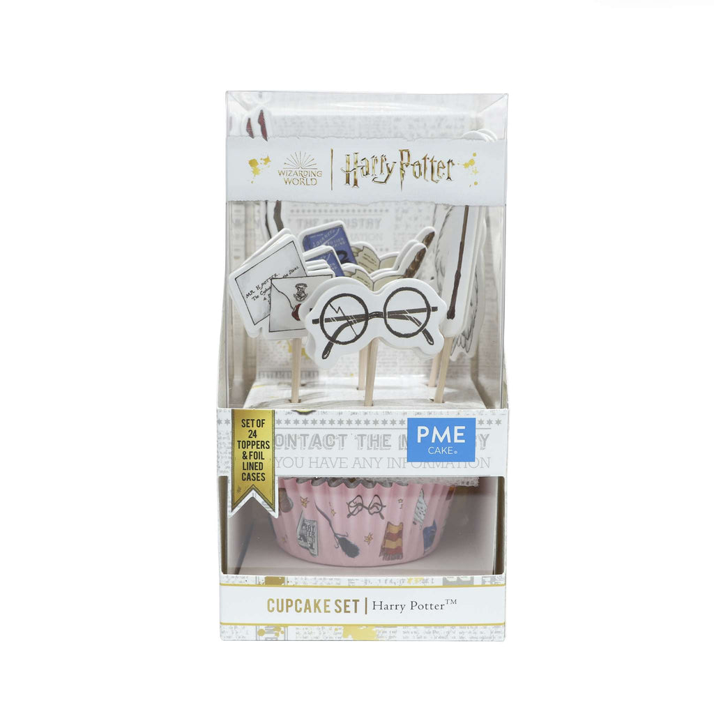 Harry Potter Cupcake vormpjes & Topper Set van 24, Harry Potter