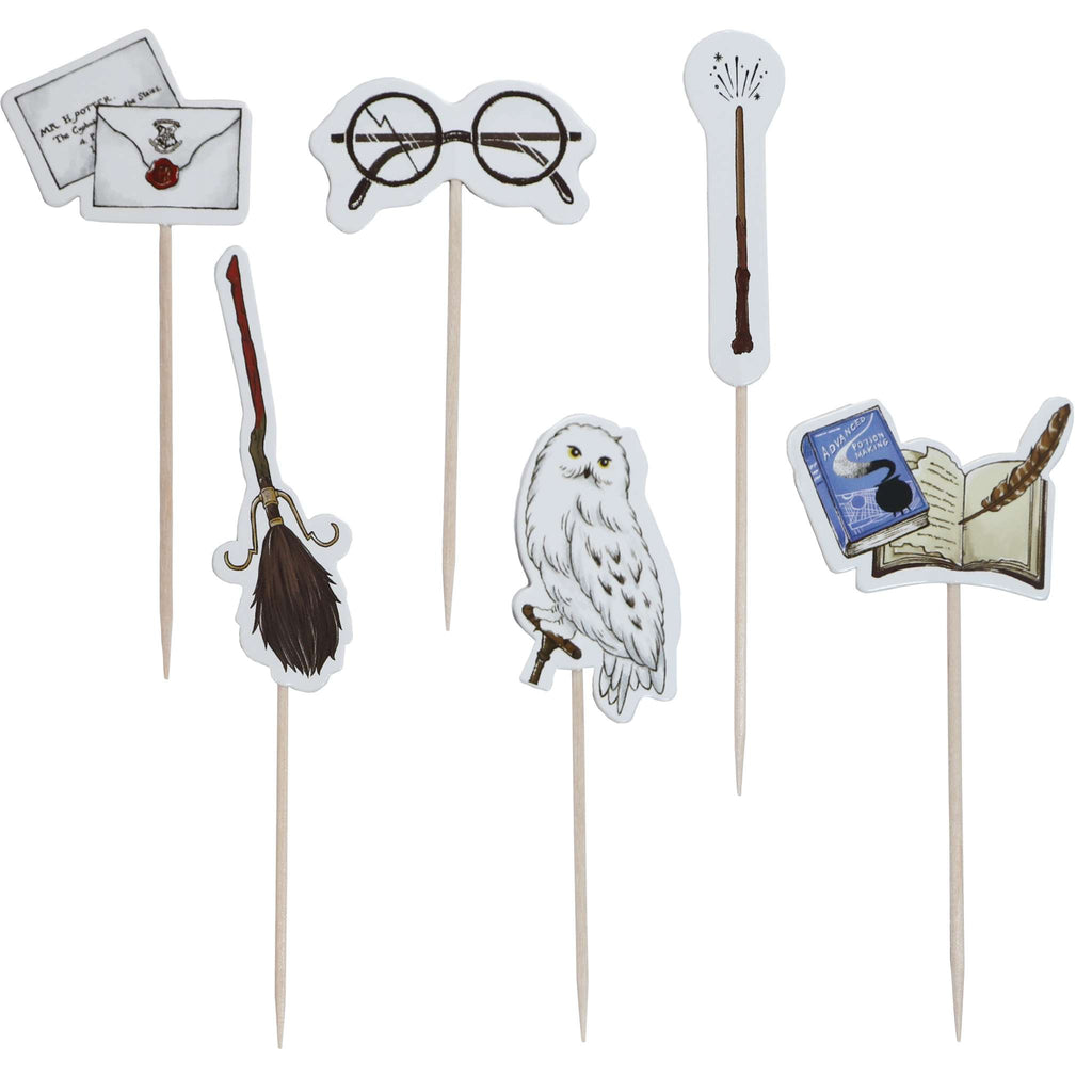 Harry Potter Cupcake vormpjes & Topper Set van 24, Harry Potter