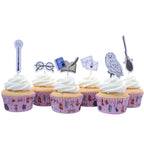 Harry Potter Cupcake vormpjes & Topper Set van 24, Harry Potter