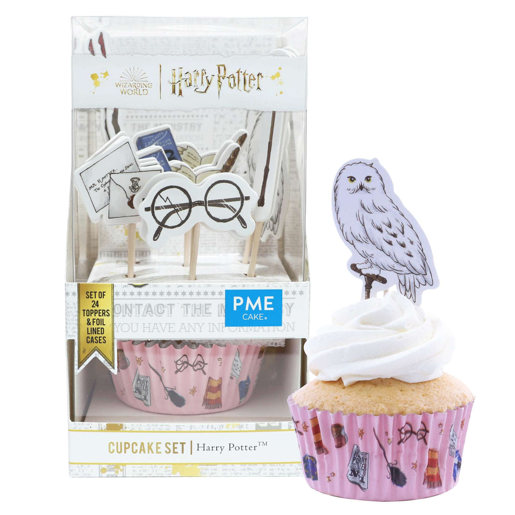 Harry Potter Cupcake vormpjes & Topper Set van 24, Harry Potter