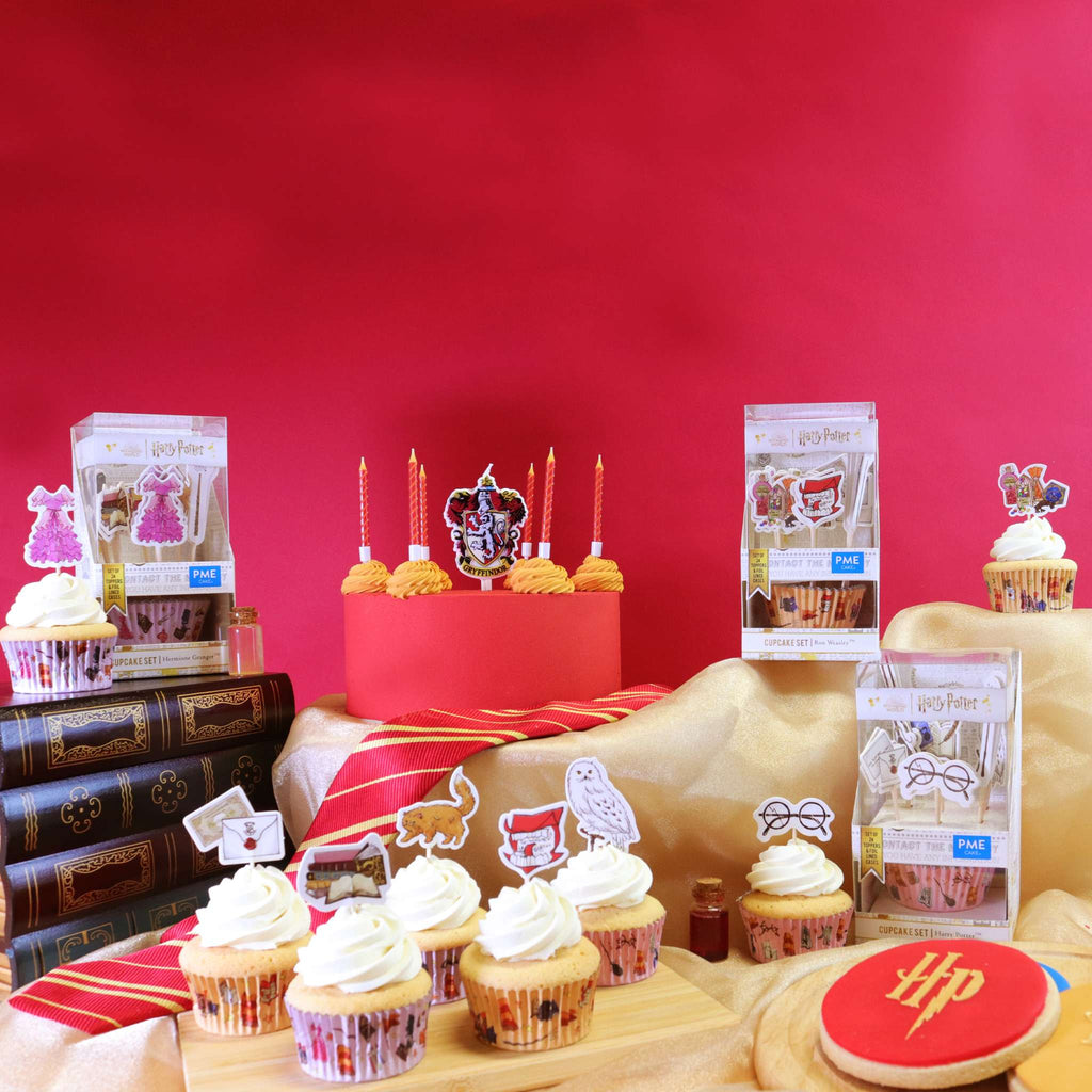 Harry Potter Cupcake vormpjes & Topper Set van 24, Harry Potter