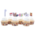 Harry Potter Set de 24 cápsulas para cupcakes y toppers con Ron Weasley