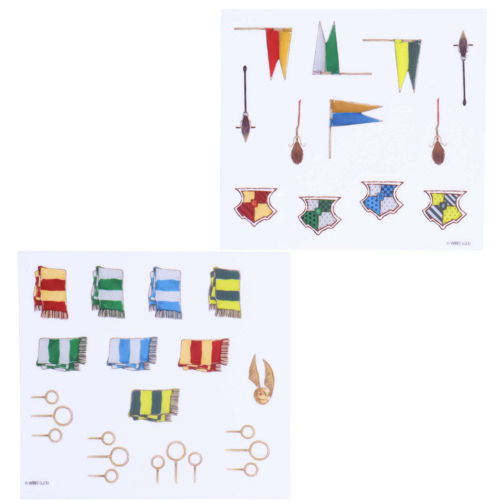 Harry Potter Décorations pour Cupcakes Feuille en Sucre, 24 pièces, Quidditch