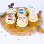 Harry Potter Toppers para Cupcakes de Papel de Azúcar, Set de 24, Luna Lovegood