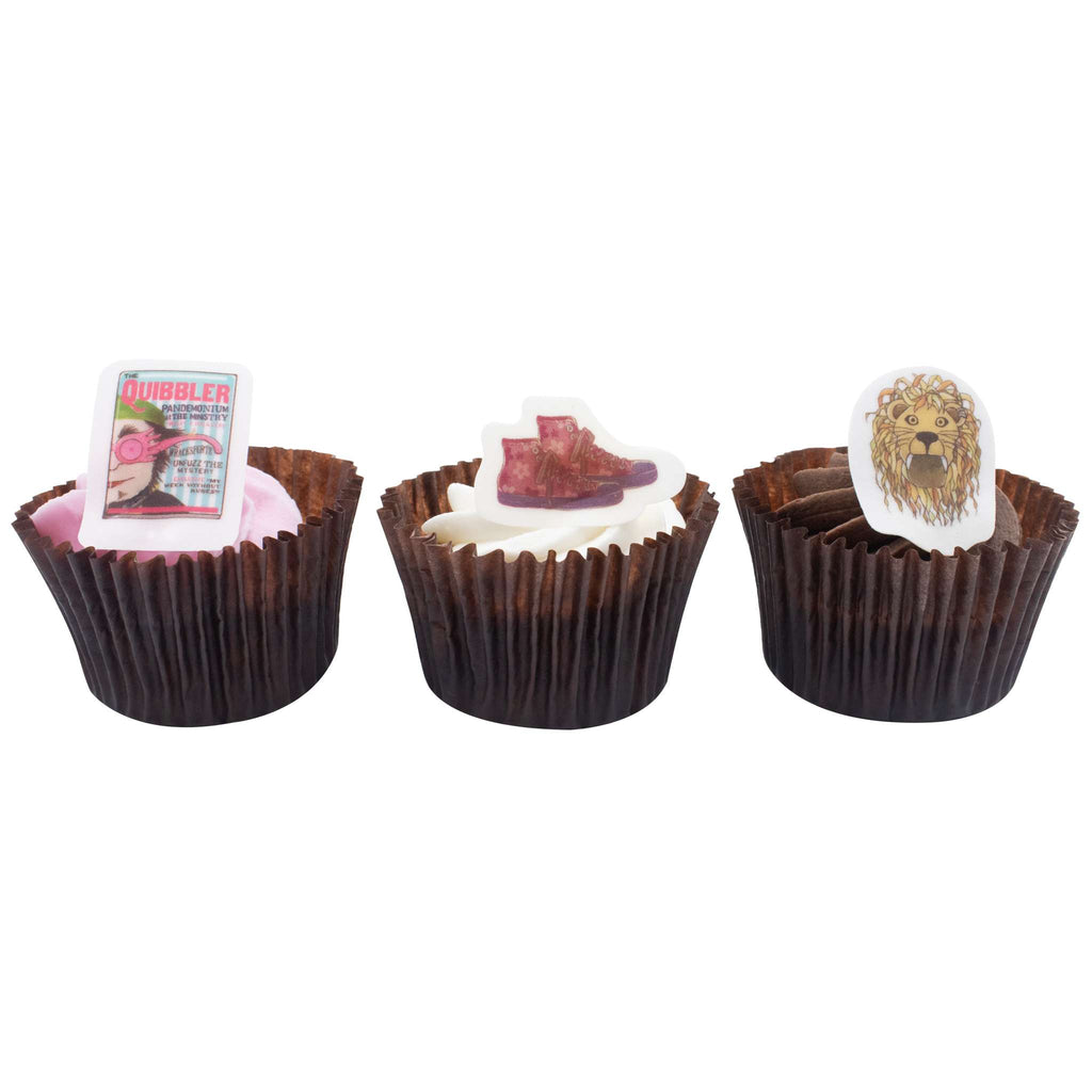 Harry Potter Toppers para Cupcakes de Papel de Azúcar, Set de 24, Luna Lovegood