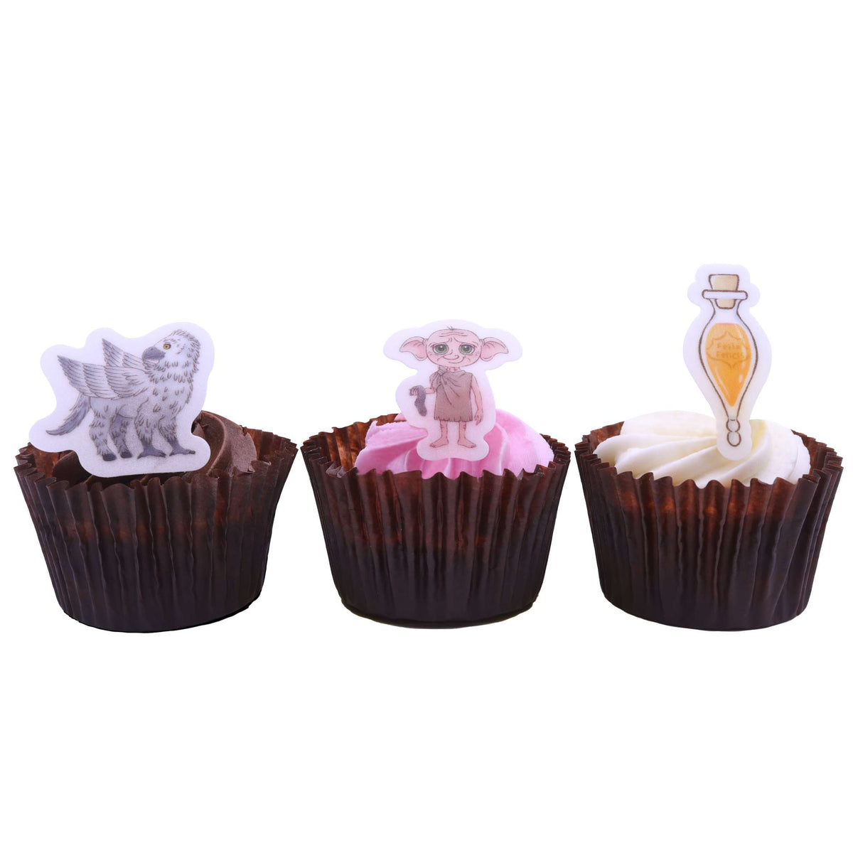 Harry Potter Essbare Zuckerpapier Tortenaufleger, 24er-set, Harry Potter