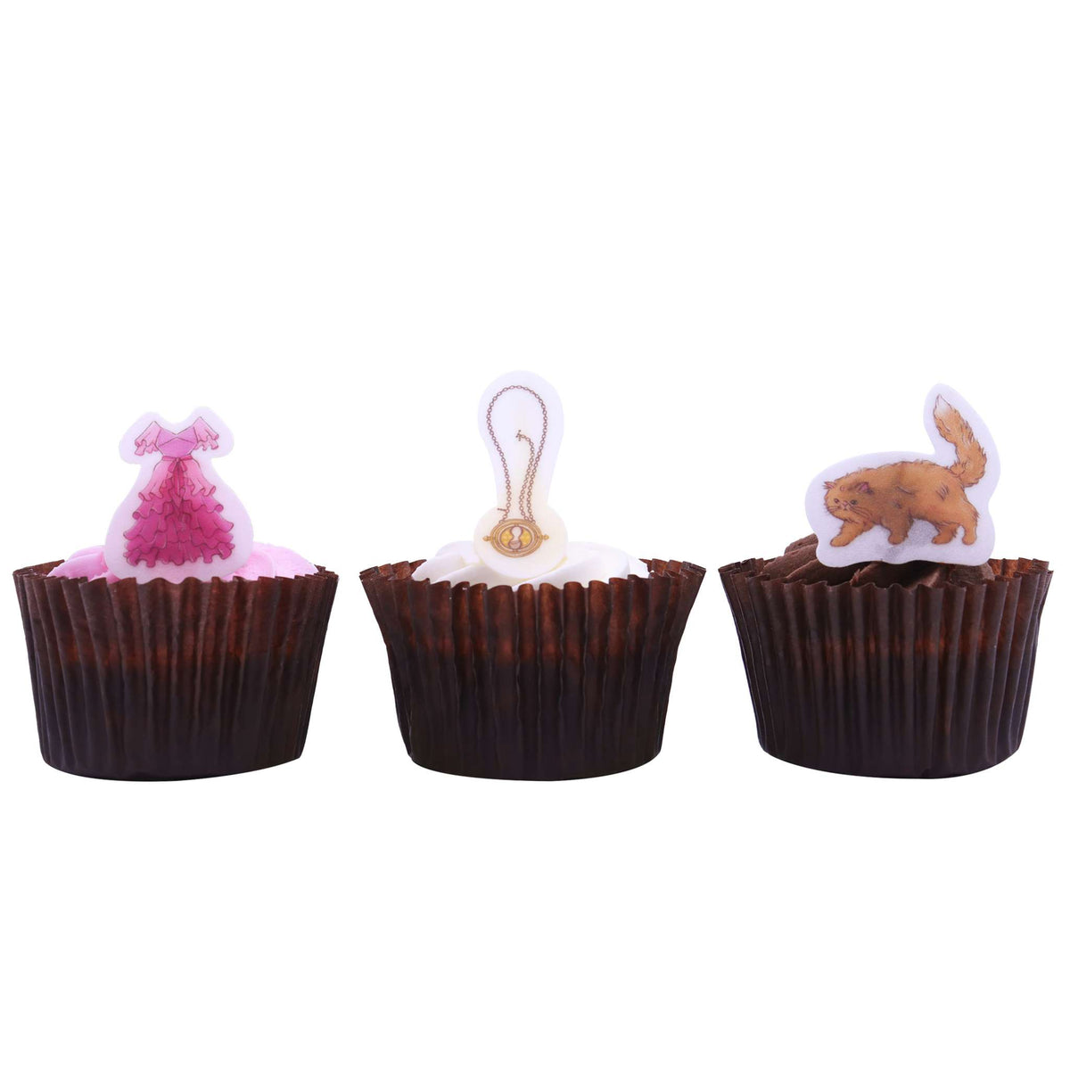 Harry Potter Décorations pour Cupcakes Feuille en Sucre, 24 pièces, Hermione Granger