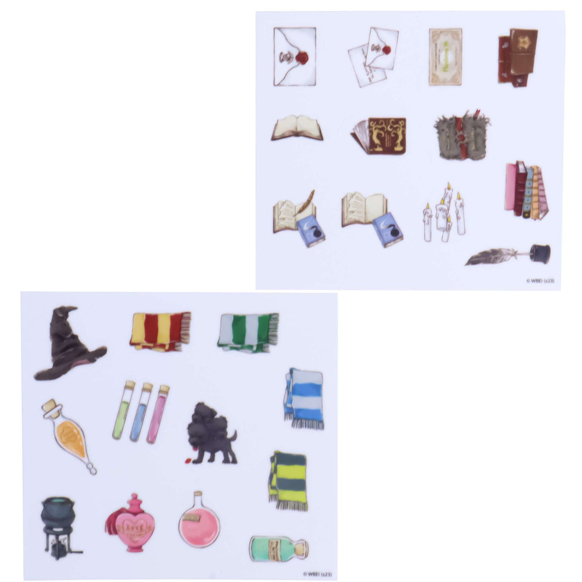 Harry Potter Essbare Zuckerpapier Tortenaufleger, 24er-set, Hogwarts