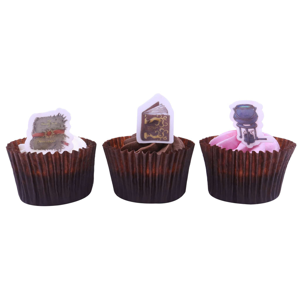 Hogwarts Edible Cupcake Toppers Set Of 24 (24g)