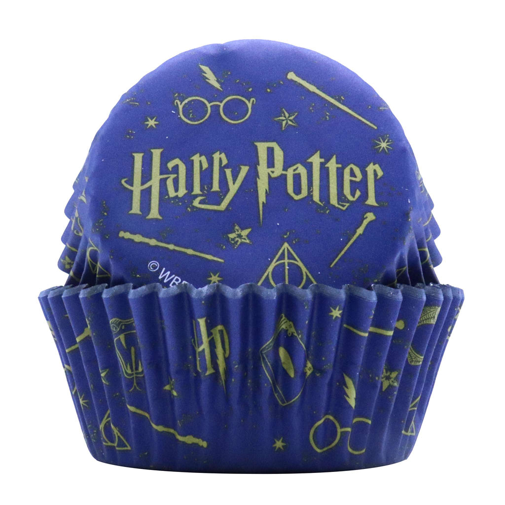 Harry Potter Cápsulas para Cupcakes Forradas de Aluminio, Mundo Mágico, Bolsita