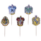 Harry Potter Creasts Cupcake Toppers  Pk/6