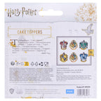 Harry Potter Creasts Cupcake Toppers  Pk/6