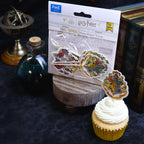 Harry Potter Creasts Cupcake Toppers  Pk/6