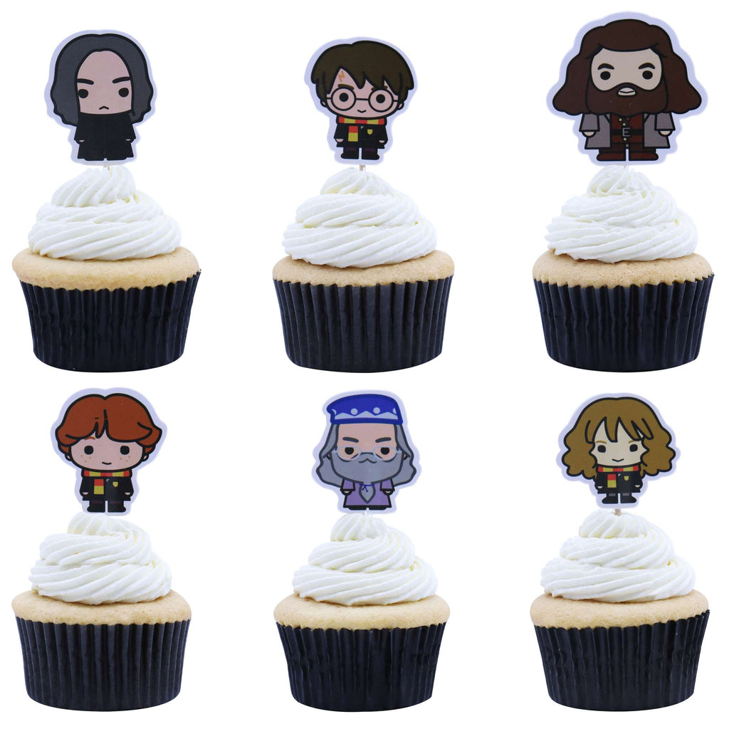 Harry Potter Taarttoppers, 6 stuks, De Goede Karakters