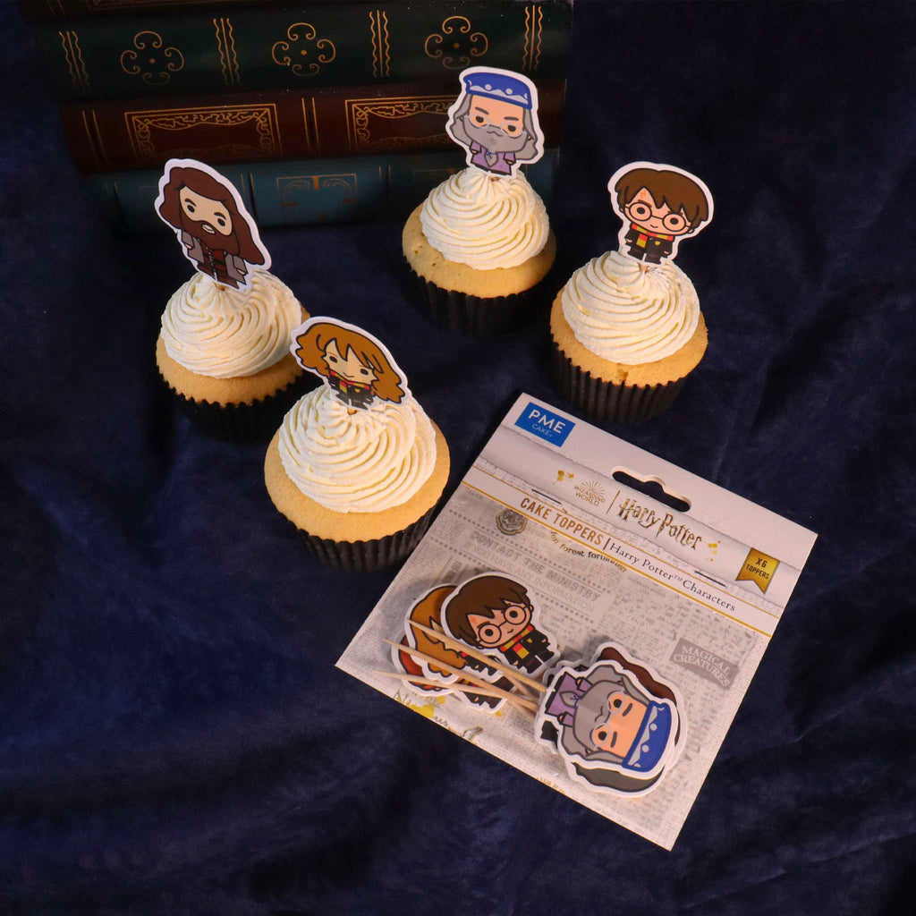 Harry Potter Taarttoppers, 6 stuks, De Goede Karakters