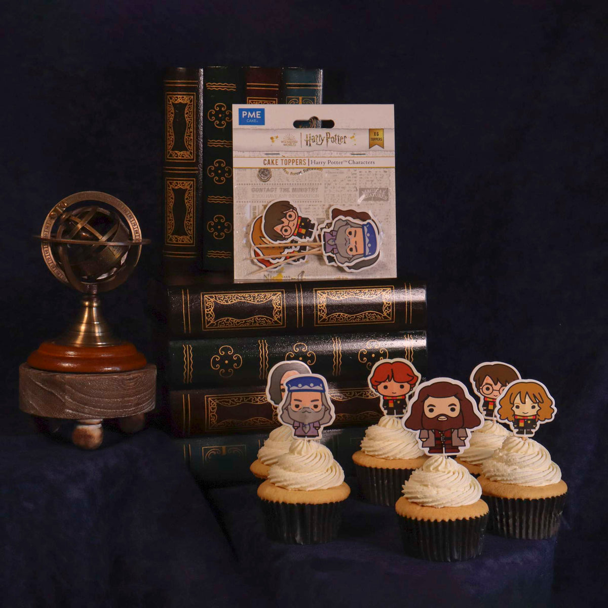 Harry Potter Taarttoppers, 6 stuks, De Goede Karakters