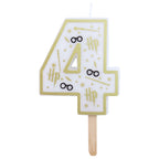 Number Four Candle