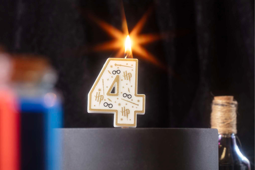 Number Four Candle