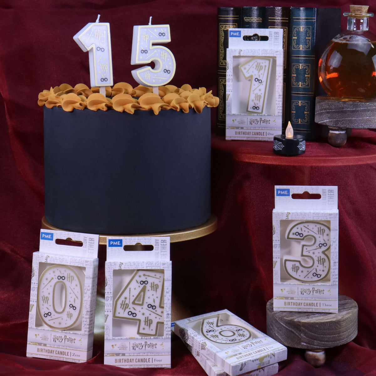 Number Four Candle