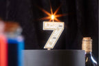 Number Seven Candle