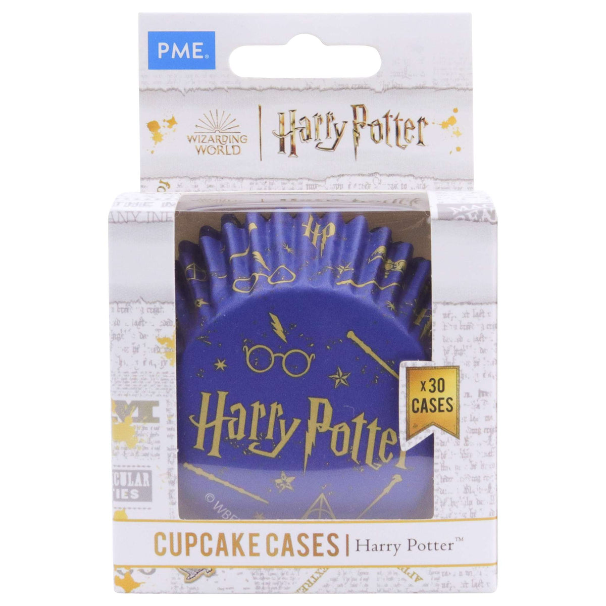Harry Potter Caissettes à cupcakes en Aluminium, Monde des Sorciers, Boîte
