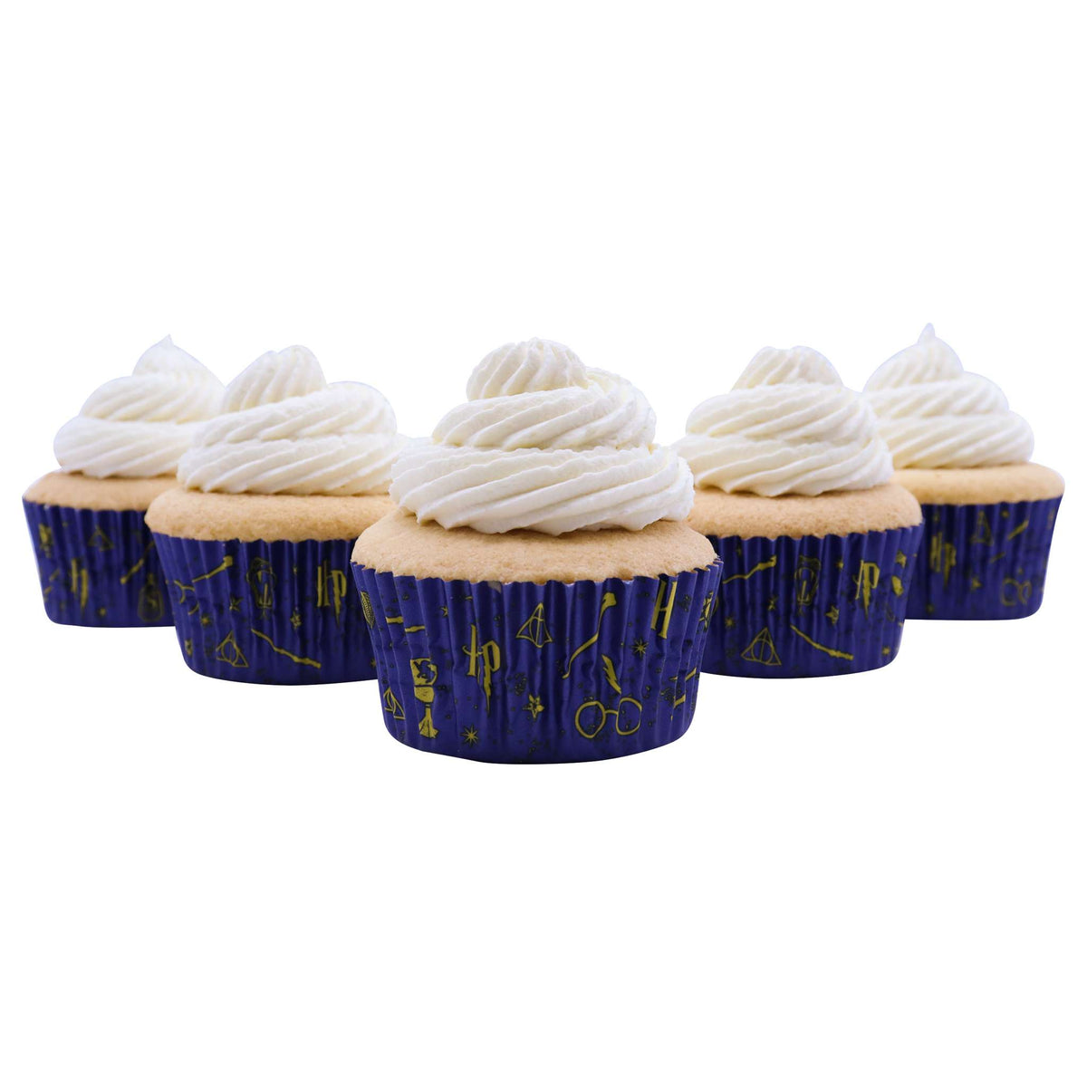 Harry Potter Caissettes à cupcakes en Aluminium, Monde des Sorciers, Boîte