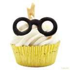 Harry Potter Fondant & Koekjesvorm, Harry's Bril & Litteken, Klein