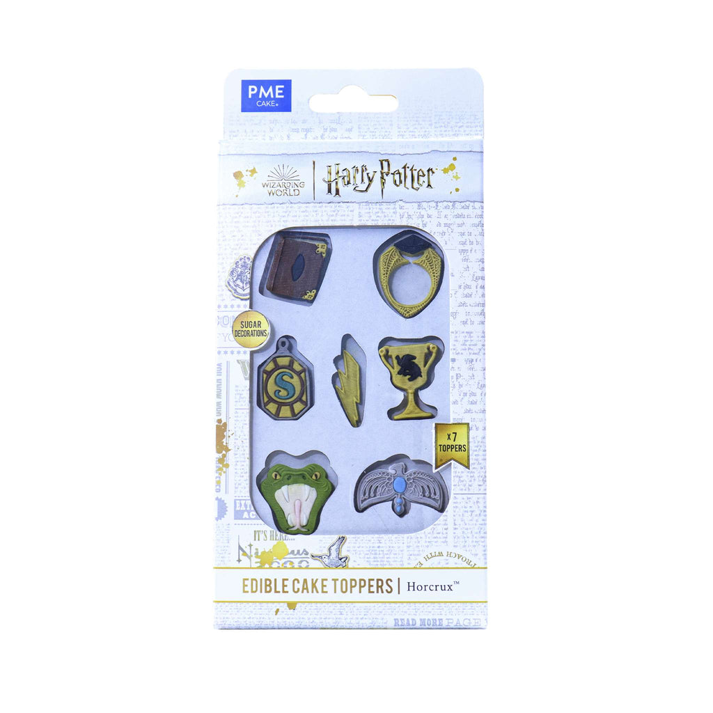 Harry Potter Essbare Zucker Tortenaufsatz, 7er-set, Horcrux