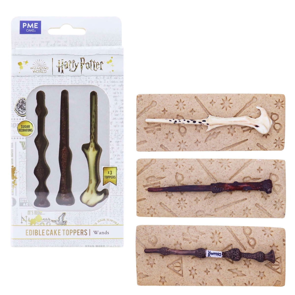 Wands Edible Toppers Pk/3  (9.4g)