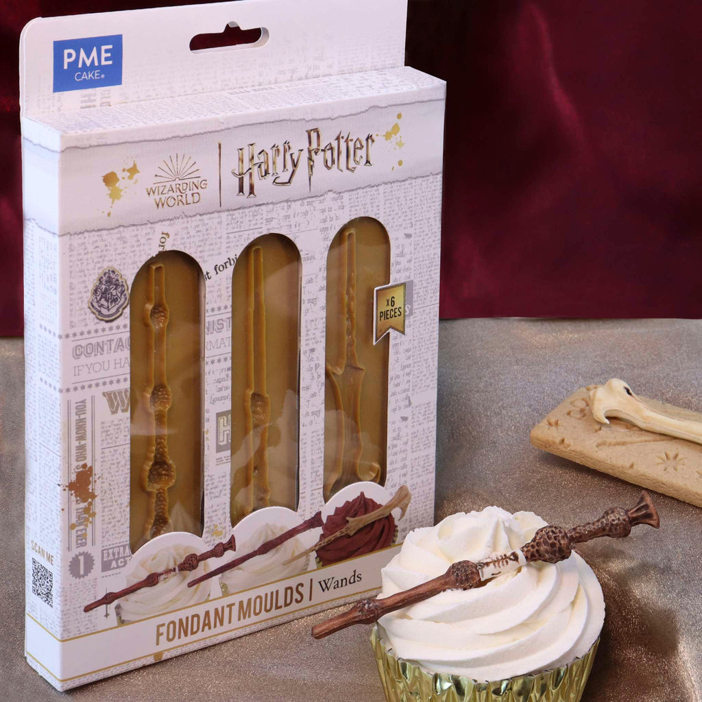 Harry Potter Moule pour Pâte à Sucre, Baguettes
