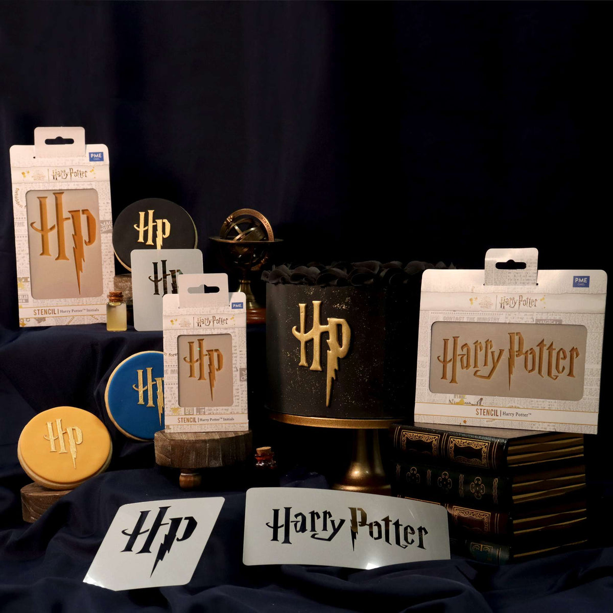 Harry Potter Kuchen Schablone, HP Logo, Groß