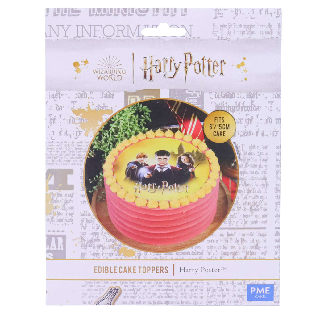 Harry Potter Runden Essbare Zuckerpapier Tortenaufleger, Klein