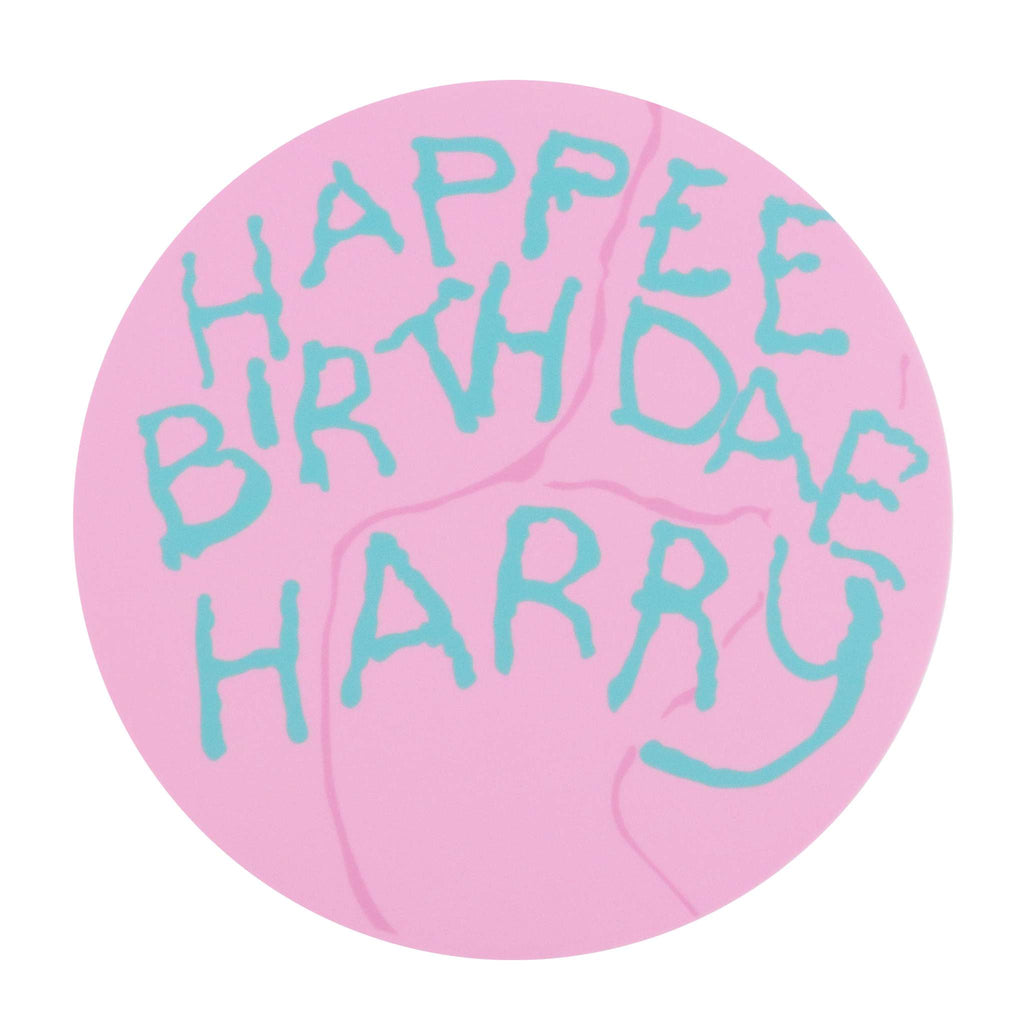 Harry Potter Essbare Zuckerpapier Tortenaufleger, "Happee Birthdae" Hagrid, Klein