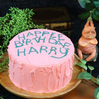 Harry Potter Essbare Zuckerpapier Tortenaufleger, "Happee Birthdae" Hagrid, Groß