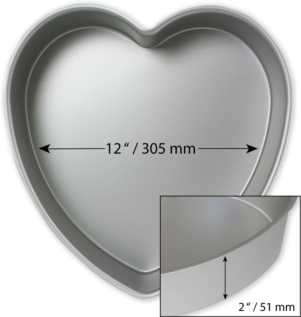 Herz Kuchenform, Aluminium (51 x 305mm)